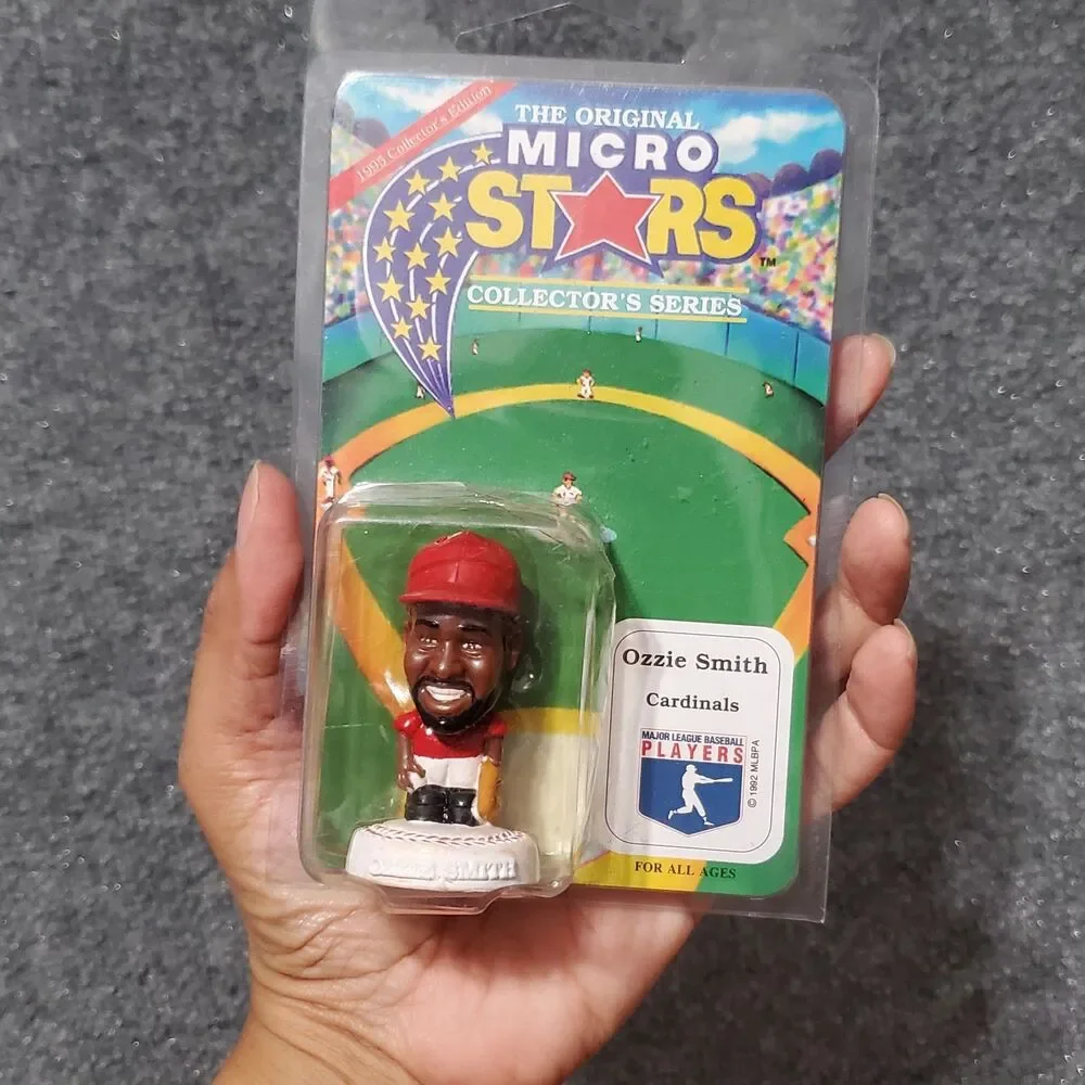 Ozzie Smith The Original Micro Stars 1995 Collector's Series 90s VTG Baseball